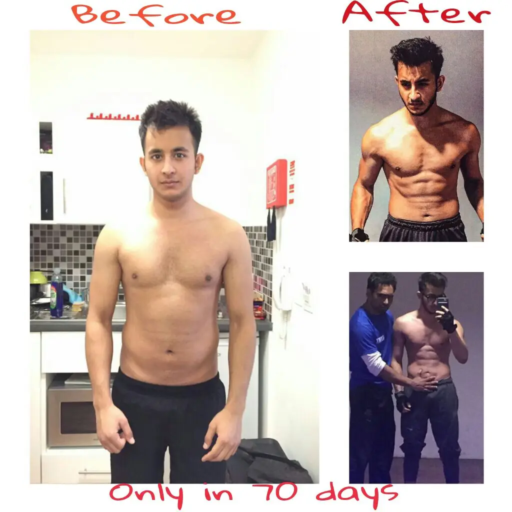 transformation result 70 days